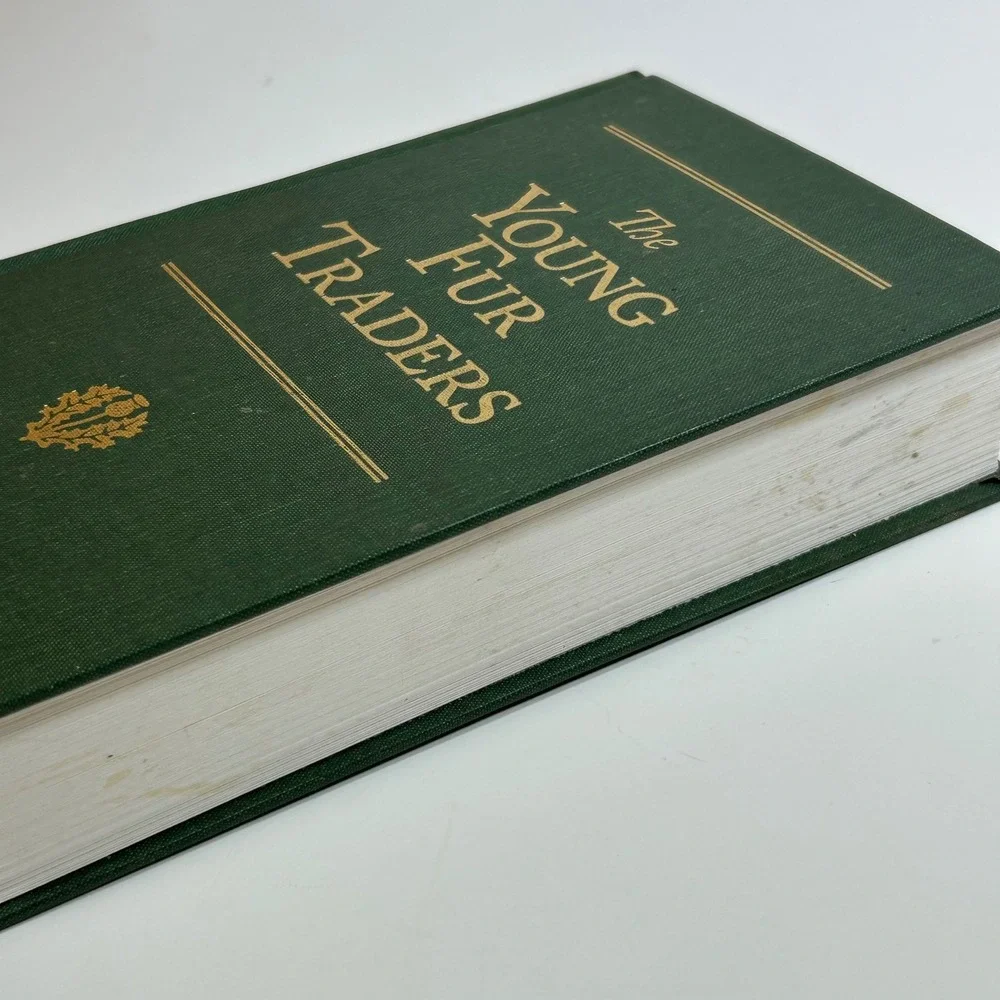 The Young Fur Traders R.M. Ballantyne Vision Forum 2007 Green Hardcover Book